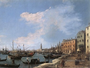 Le Riva Degli Schiavoni Canaletto Peinture à l'huile